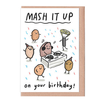 Mash It Up Birthday Card, 2 of 2