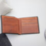 Personalised Leather Wallet Card Holder Rfid, thumbnail 3 of 8
