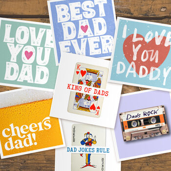 Love You Dad Playing Cards Letterbox Gift Set, 5 of 6