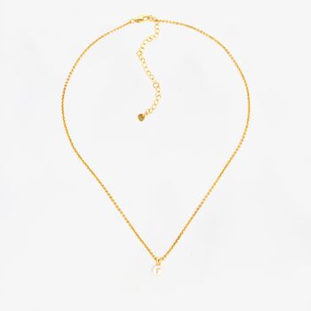 Shinju 18 K Gold Plated Real Freshwater Pearl Necklace, 3 of 5