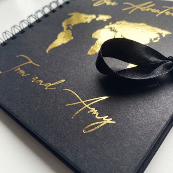 Personalised Travel Scrapbook Anniversary Gift Album, 9 of 12