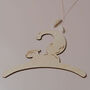 Personalised Childrens Coat Hanger With Squirrel Design, thumbnail 3 of 7