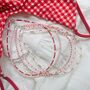 White Beaded Star Charm Necklace, thumbnail 5 of 5