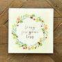 Silver Foiled Sorry For Your Loss Card, thumbnail 1 of 3