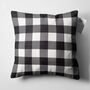 Gingham Cushion Cover With Black And White Colours, thumbnail 5 of 7