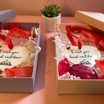 Personalised I Wish You Lived Next Door” Gift Set, 5 of 11