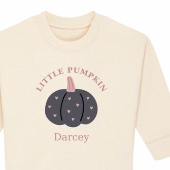 Personalised Little Pumpkin Sweater, 2 of 2