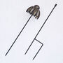 Recycled Metal Echinacea Flower Garden Stake Decoration, thumbnail 7 of 10