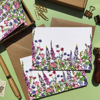 10 X Wildflower Garden Notecards, 7 of 7