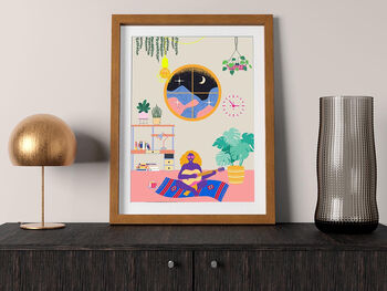 Cool Pop Art Chillout Room Print, 3 of 3