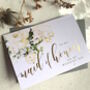 Gold Foil To My Maid Of Honour Card | Watercolour Rose, thumbnail 1 of 5