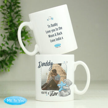 Me To You Photo Upload 'You're A Star' Mug Father’s Day Gift, 3 of 6