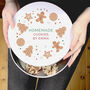 Personalised Christmas Cookies Cake Tin, thumbnail 2 of 5