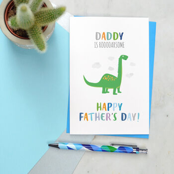 Dinosaur Father's Day Card, 2 of 2