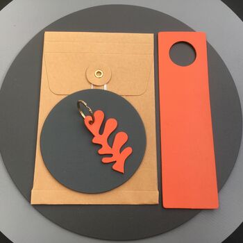 Letterbox Gift Set: Keyring, Bookmark And Coaster, 4 of 9