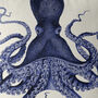 Blue Octopus Cushion, Multi Colours Available, thumbnail 8 of 8