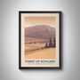 Forest Of Bowland Aonb Travel Poster Art Print, thumbnail 1 of 8