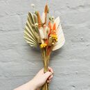 Letterbox Dried Flower Display In Autumn