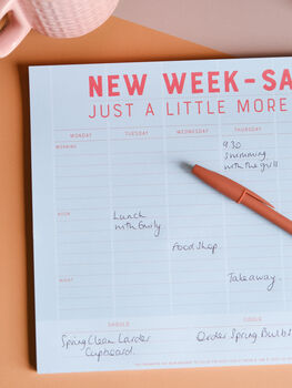 New Week Same You Weekly Planner, 5 of 5