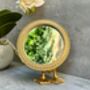 Gold Duck Leg Tabletop Mirror Round Vanity Accent Decor, thumbnail 5 of 8