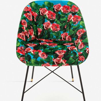 Velvet Roses Designer Chair, 4 of 4