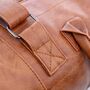 Personalised Faux Leather Barrel Bag With Initials, thumbnail 7 of 12