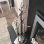 Chrome Fireside Companion Five Piece Stag Design Fireplace Set, thumbnail 2 of 9