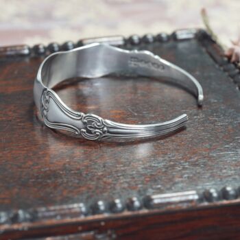 Regency Vintage Sugar Tong Bangle, 2 of 5