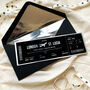 Gold Or Silver Personalised Boarding Pass, thumbnail 3 of 4