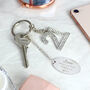 Personalised Diamante 21 Keyring Gift, thumbnail 2 of 3