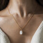 Chloe. Gold Pearl Pendant Necklace, thumbnail 1 of 3