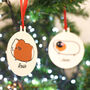 Personalised Guinea Pig Christmas Decoration, thumbnail 3 of 3