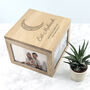 Personalised Eid Mubarak Photo Cube Keepsake Box, thumbnail 4 of 12