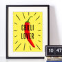 Chilli Lovers Art Print, thumbnail 2 of 3