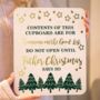 Personalised Christmas Cupboard Sign, thumbnail 2 of 5