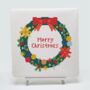 Christmas Wreath Cross Stitch Kit, thumbnail 2 of 7