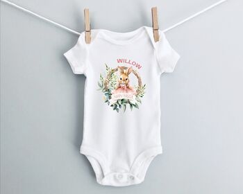 Personalised Pink Happy Easter Teddy, 4 of 12