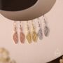 Sterling Silver Dragonfly Wing Drop Earrings, thumbnail 2 of 11