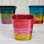 Colourful Recycled Newspaper Waste Paper Basket, thumbnail 4 of 9