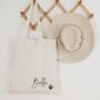 Personalised Pet Paw Print Tote Bag, thumbnail 2 of 2