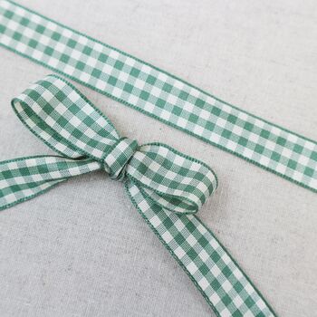 Festive Forest Green, Modern Tree Ribbon Collection, 6 of 8