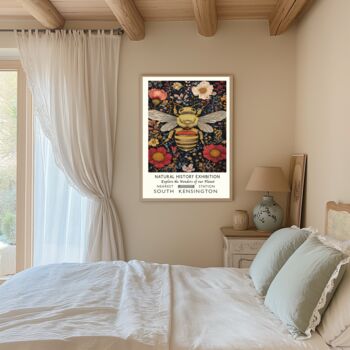 Natural History Museum Bee Art Print, 4 of 4