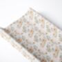 Vintage Floral Deluxe Baby Girl Anti Roll Wedge Changing Mat, thumbnail 2 of 3