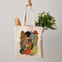 Pumpkin Squash Luxury Shopper Canvas Bag, thumbnail 3 of 4