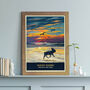 French Bulldog Limited Edition Beach Sunset Gift Print, thumbnail 3 of 8