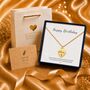 Personalised Heart Pendant Necklace Engrave Name Symbol, thumbnail 3 of 7