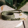 Waterproof Rope Dog Lead With Brass Hardware, thumbnail 1 of 7