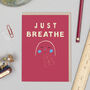 'Just Breathe' Card, thumbnail 1 of 4