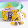 Dog ID Tag With Regency Inspired Floral Design, thumbnail 2 of 11