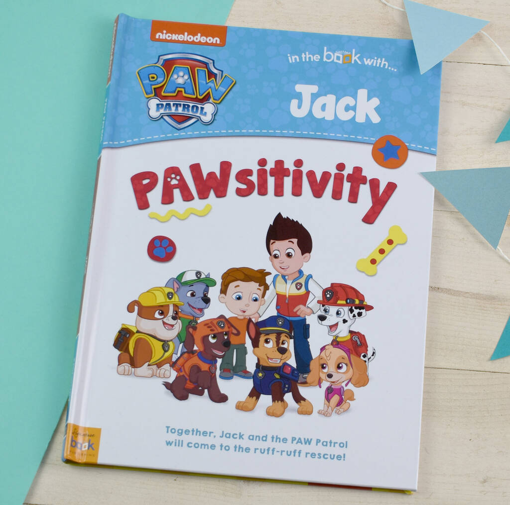 Paw Patrol Personalised Book By Alice Frederick | notonthehighstreet.com